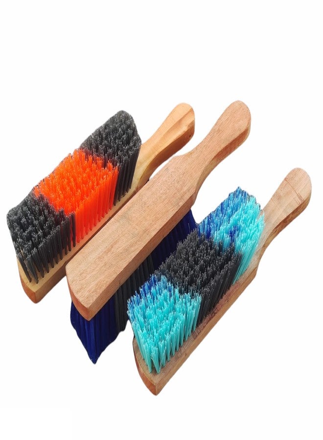 Antiter Sweep Off Carpet Brush with Wooden Handle/Multipurpose Cleaning Duster with Hard and Long Bristles Pack of 1 - Image 4
